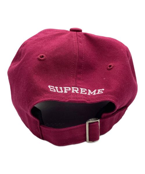 SUPREME（シュプリーム）SUPREME (シュプリーム) License Plate 6-Panel cap ワインレッドの古着・服飾アイテム