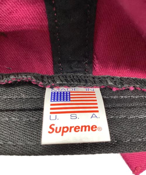 SUPREME（シュプリーム）SUPREME (シュプリーム) License Plate 6-Panel cap ワインレッドの古着・服飾アイテム