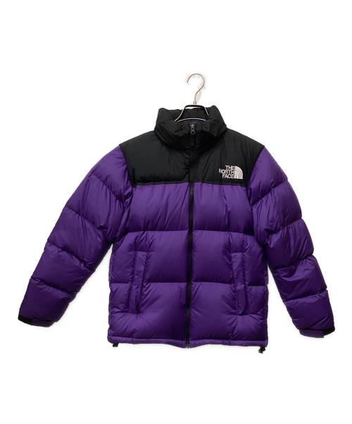 THE NORTH FACE（ザ ノース フェイス）THE NORTH FACE (ザ ノース フェイス) ヌプシジャケット パープル×ブラック サイズ:Lの古着・服飾アイテム