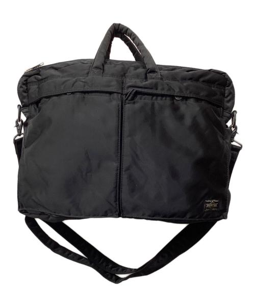 PORTER（ポーター）PORTER (ポーター) TANKER 2WAY BRIEFCASE/タンカー2WAYブリーフケース ブラックの古着・服飾アイテム