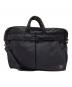 PORTER（ポーター）の古着「TANKER 2WAY BRIEFCASE/タンカー2WAYブリーフケース」｜ブラック