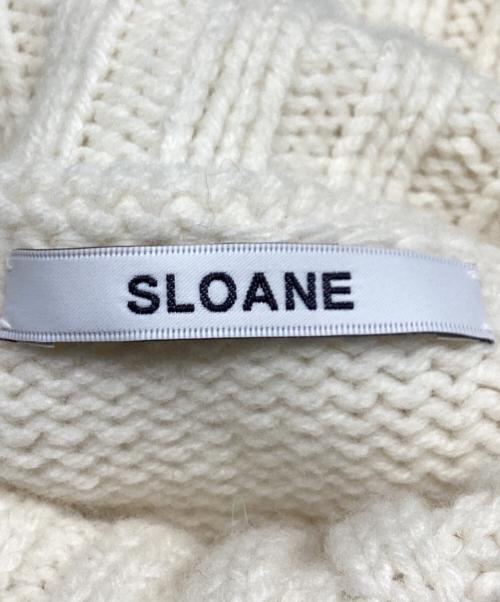 SLOANE（スローン）SLOANE (スローン) タートルネックニット ホワイト サイズ:Freeの古着・服飾アイテム
