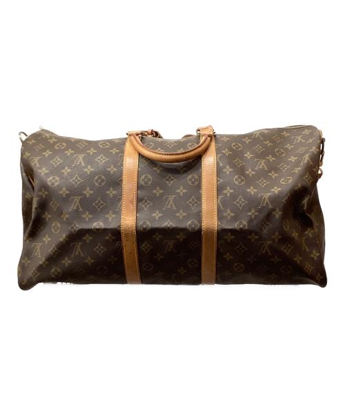 LOUIS VUITTON（ルイ ヴィトン）LOUIS VUITTON (ルイ ヴィトン) キーポル・バンドリエール55 ブラウンの古着・服飾アイテム