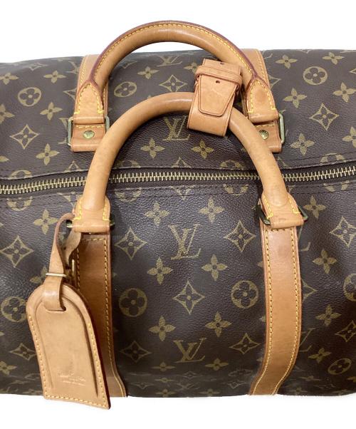 LOUIS VUITTON（ルイ ヴィトン）LOUIS VUITTON (ルイ ヴィトン) キーポル・バンドリエール55 ブラウンの古着・服飾アイテム