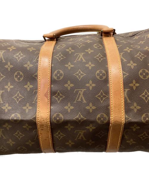 LOUIS VUITTON（ルイ ヴィトン）LOUIS VUITTON (ルイ ヴィトン) キーポル・バンドリエール55 ブラウンの古着・服飾アイテム
