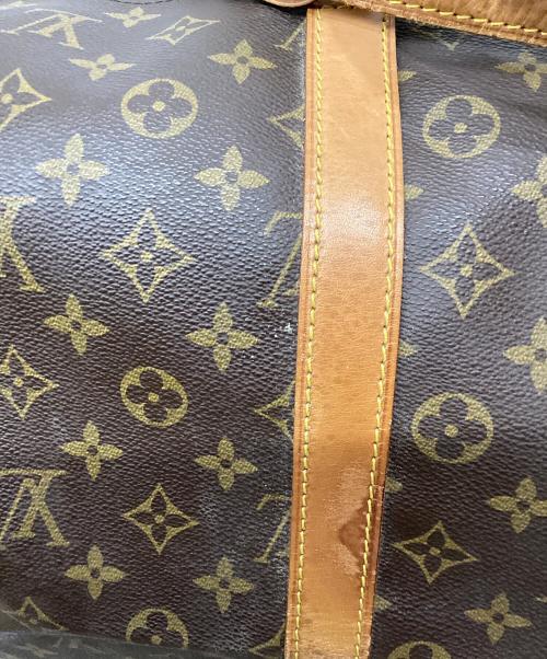 LOUIS VUITTON（ルイ ヴィトン）LOUIS VUITTON (ルイ ヴィトン) キーポル・バンドリエール55 ブラウンの古着・服飾アイテム