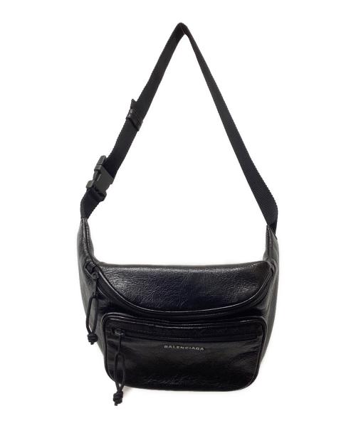 BALENCIAGA（バレンシアガ）BALENCIAGA (バレンシアガ) エクスプローラー ベルトパック ブラックの古着・服飾アイテム
