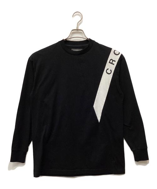 CRONOS（クロノス）CRONOS (クロノス) 長袖カットソー ブラック サイズ:Sの古着・服飾アイテム