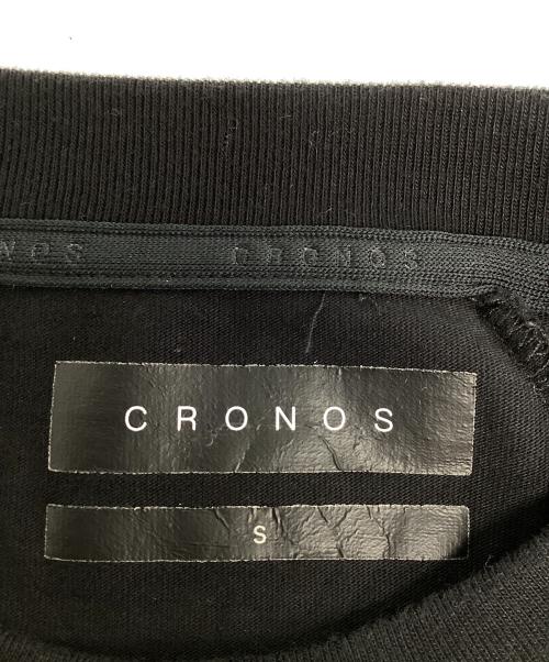 CRONOS（クロノス）CRONOS (クロノス) 長袖カットソー ブラック サイズ:Sの古着・服飾アイテム