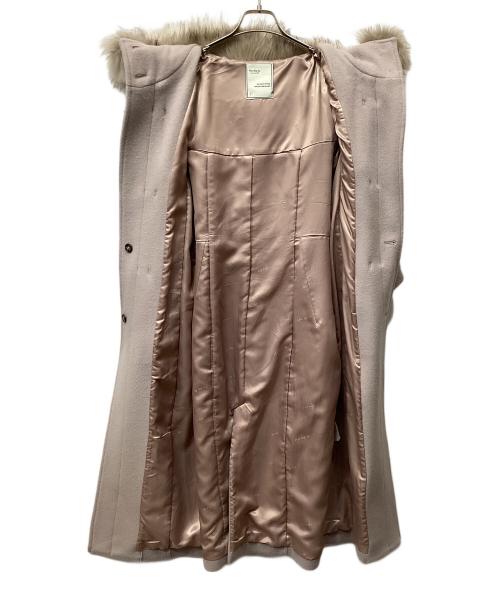 HER LIP TO（ハーリップトゥ）HER LIP TO (ハーリップトゥ) ダッフルコート ピンク サイズ:Mの古着・服飾アイテム