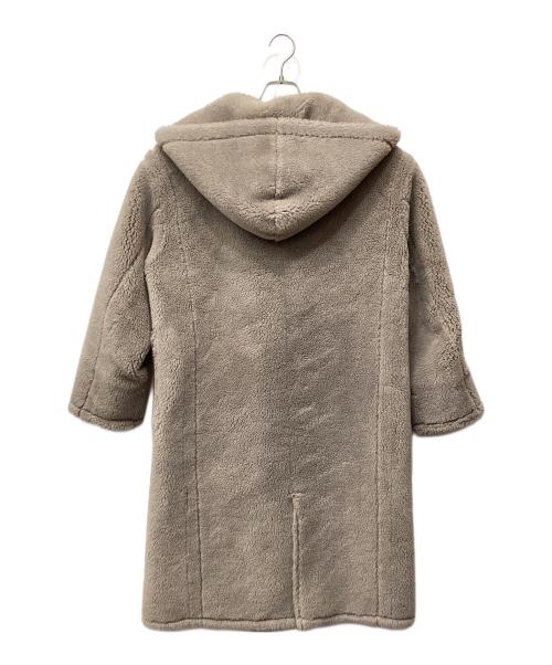 HER LIP TO（ハーリップトゥ）HER LIP TO (ハーリップトゥ) ボアコート ベージュ サイズ:Mの古着・服飾アイテム