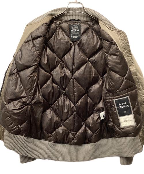TATRAS（タトラス）TATRAS (タトラス) ダウンジャケットMA-1 ERPO ベージュ サイズ:03の古着・服飾アイテム