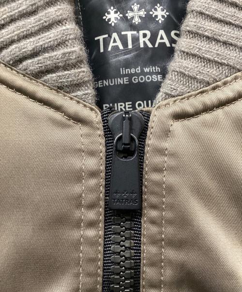 TATRAS（タトラス）TATRAS (タトラス) ダウンジャケットMA-1 ERPO ベージュ サイズ:03の古着・服飾アイテム