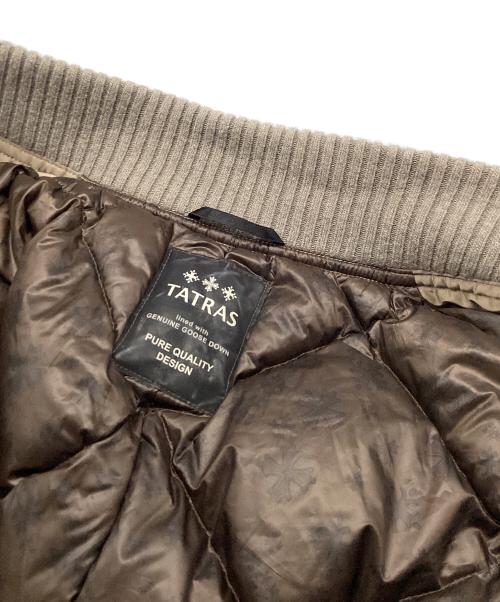 TATRAS（タトラス）TATRAS (タトラス) ダウンジャケットMA-1 ERPO ベージュ サイズ:03の古着・服飾アイテム