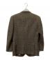 GLENOVER (グレンオーバー) ツイードテーラードジャケット ブラウン×グリーン サイズ:90-76-165：8000円