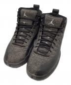 NIKEナイキ）の古着「Air Jordan 12 Retro Wool(エア ジョーダン トゥエルブ レトロウール)」｜ブラック