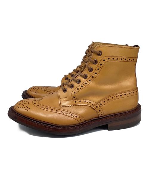 Tricker's（トリッカーズ）Tricker's (トリッカーズ) カントリーブーツ ベージュ サイズ:25.5㎝の古着・服飾アイテム