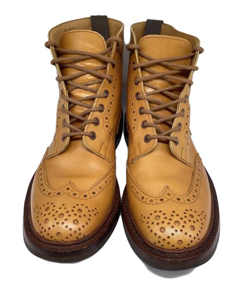 Tricker's（トリッカーズ）Tricker's (トリッカーズ) カントリーブーツ ベージュ サイズ:25.5㎝の古着・服飾アイテム