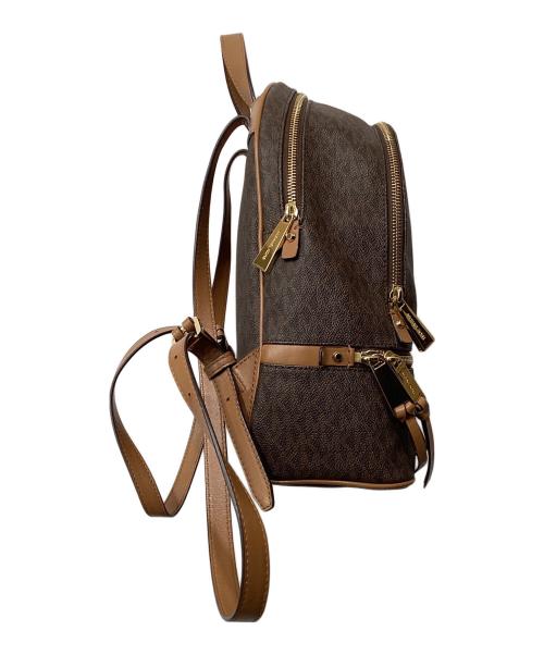 MICHAEL KORS（マイケル・コース）MICHAEL KORS (マイケル・コース) リュック ブラウンの古着・服飾アイテム