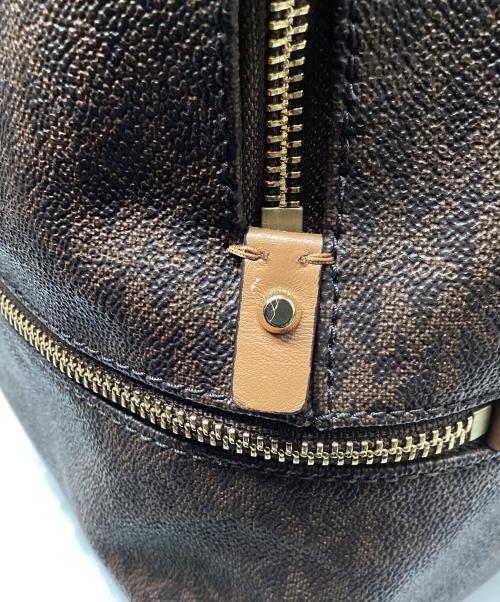 MICHAEL KORS（マイケル・コース）MICHAEL KORS (マイケル・コース) リュック ブラウンの古着・服飾アイテム