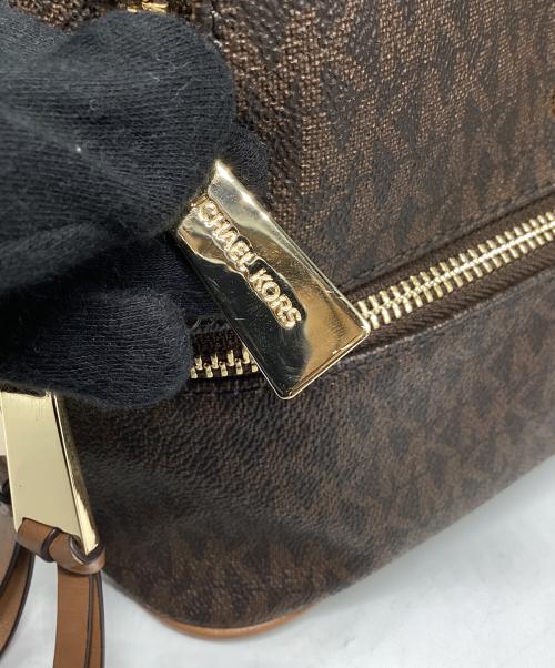 MICHAEL KORS（マイケル・コース）MICHAEL KORS (マイケル・コース) リュック ブラウンの古着・服飾アイテム