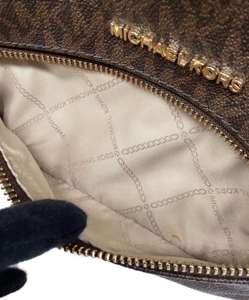 MICHAEL KORS（マイケル・コース）MICHAEL KORS (マイケル・コース) リュック ブラウンの古着・服飾アイテム