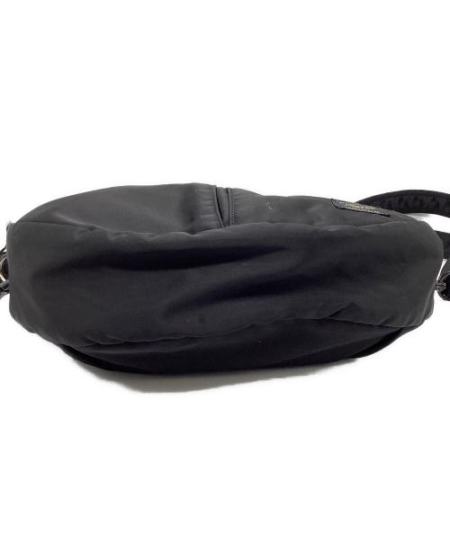 PORTER（ポーター）PORTER (ポーター) タンカー　ショルダーバッグ ブラック×オレンジの古着・服飾アイテム