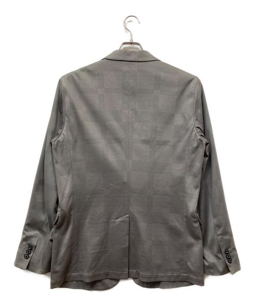 BLACK LABEL CRESTBRIDGE（ブラックレーベル クレストブリッジ）BLACK LABEL CRESTBRIDGE (ブラックレーベル クレストブリッジ) テーラードジャケット グレー サイズ:Lの古着・服飾アイテム