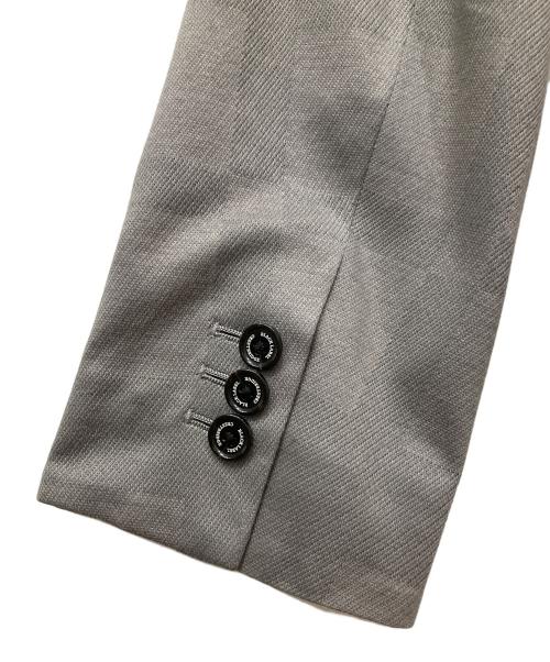BLACK LABEL CRESTBRIDGE（ブラックレーベル クレストブリッジ）BLACK LABEL CRESTBRIDGE (ブラックレーベル クレストブリッジ) テーラードジャケット グレー サイズ:Lの古着・服飾アイテム