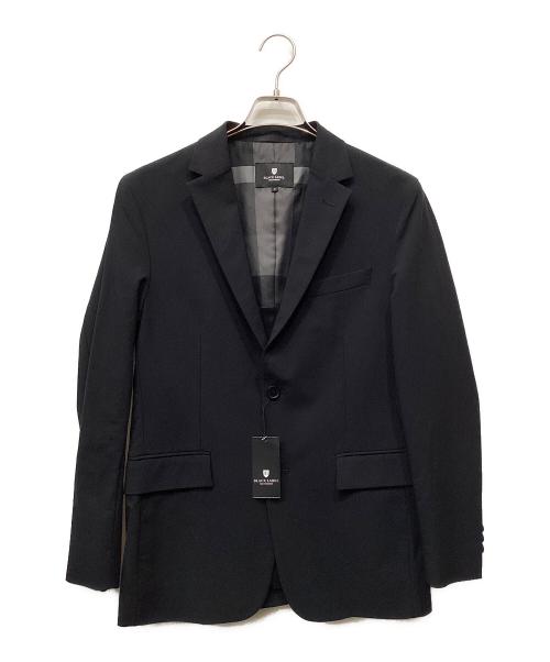 BLACK LABEL CRESTBRIDGE（ブラックレーベル クレストブリッジ）BLACK LABEL CRESTBRIDGE (ブラックレーベル クレストブリッジ) テーラードジャケット ブラック サイズ:Mの古着・服飾アイテム