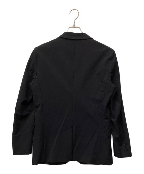 BLACK LABEL CRESTBRIDGE（ブラックレーベル クレストブリッジ）BLACK LABEL CRESTBRIDGE (ブラックレーベル クレストブリッジ) テーラードジャケット ブラック サイズ:Mの古着・服飾アイテム