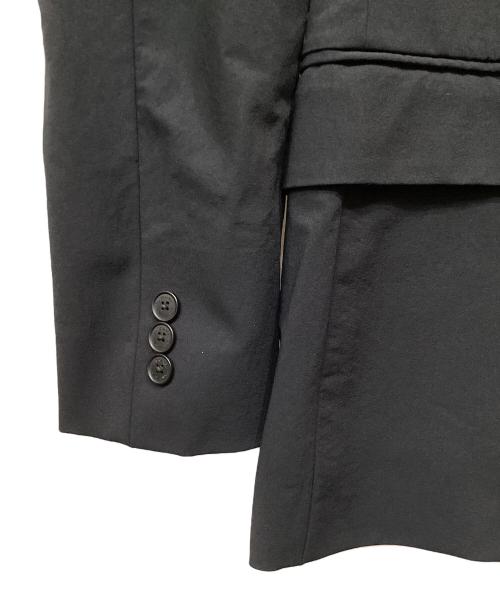 BLACK LABEL CRESTBRIDGE（ブラックレーベル クレストブリッジ）BLACK LABEL CRESTBRIDGE (ブラックレーベル クレストブリッジ) テーラードジャケット ブラック サイズ:Mの古着・服飾アイテム