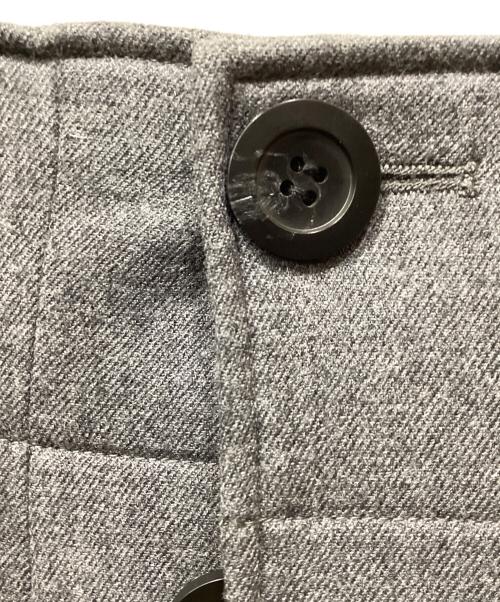 ETRE TOKYO（エトレトウキョウ）ETRE TOKYO (エトレトウキョウ) ボンディングラップスカート グレー サイズ:Mの古着・服飾アイテム