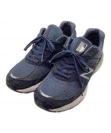 NEW BALANCE（ニューバランス）の古着「990V5 スニーカー」｜ネイビー
