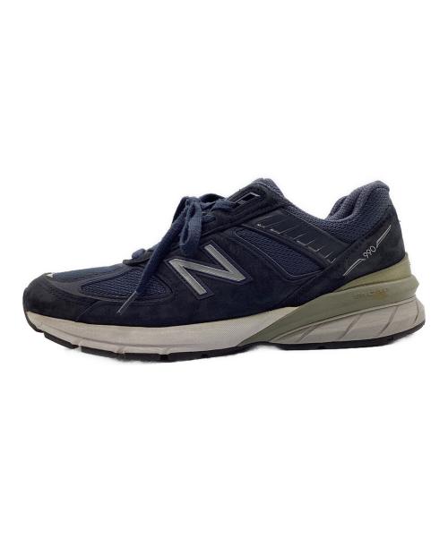 NEW BALANCE（ニューバランス）NEW BALANCE (ニューバランス) 990V5 スニーカー ネイビー サイズ:26cmの古着・服飾アイテム