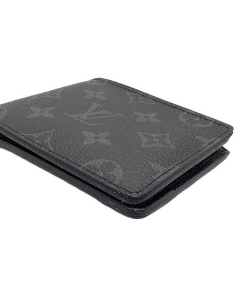 LOUIS VUITTON（ルイ ヴィトン）LOUIS VUITTON (ルイ ヴィトン) ポルトフォイユ ミュルティプル モノグラム ブラックの古着・服飾アイテム