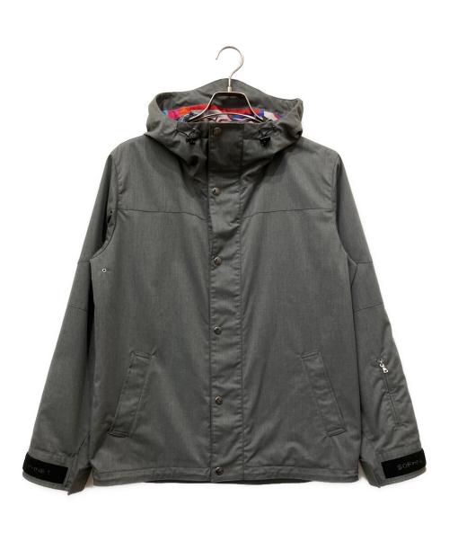 SOPHNET.（ソフネット）SOPHNET. (ソフネット) STRETCH GABARDINE MOUNTAIN PARKA ライトグレー サイズ:Mの古着・服飾アイテム