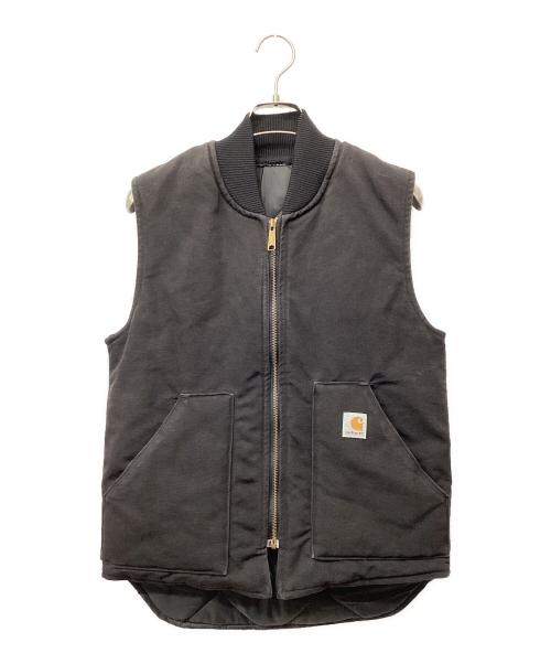 CarHartt（カーハート）CarHartt (カーハート) CarHartt ダックベスト ブラック サイズ:Sの古着・服飾アイテム