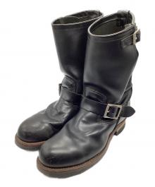 RED WING（レッドウィング）の古着「エンジニアブーツ」｜ブラック