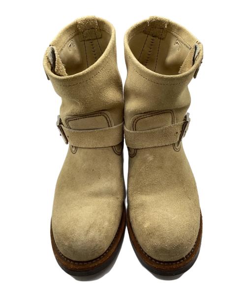 RED WING（レッドウィング）RED WING (レッドウィング) ショートエンジニアブーツ ベージュ サイズ:26.5㎝の古着・服飾アイテム