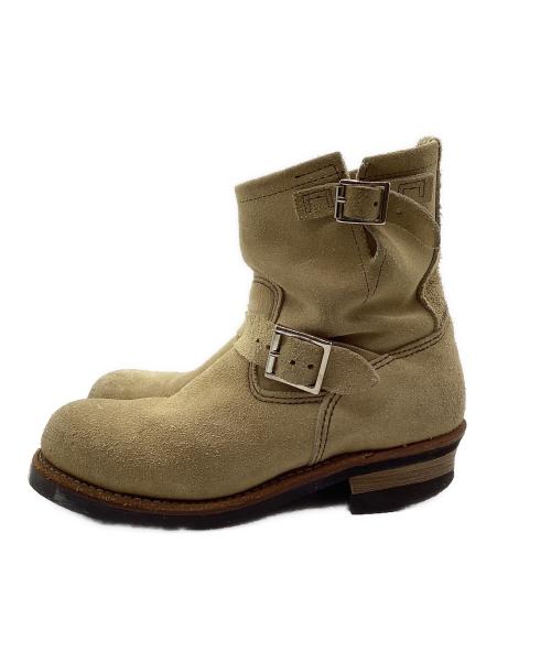 RED WING（レッドウィング）RED WING (レッドウィング) ショートエンジニアブーツ ベージュ サイズ:26.5㎝の古着・服飾アイテム