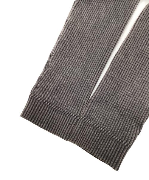 DIESEL（ディーゼル）DIESEL (ディーゼル) ロゴジップリブニット ダークブラウン サイズ:XLの古着・服飾アイテム