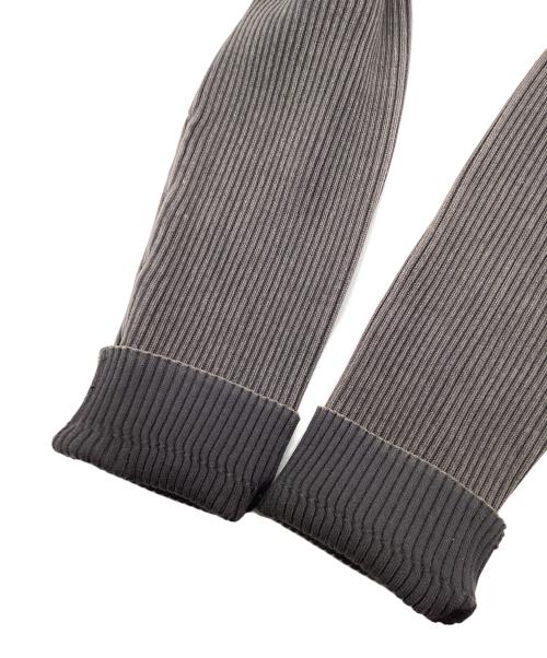 DIESEL（ディーゼル）DIESEL (ディーゼル) ロゴジップリブニット ダークブラウン サイズ:XLの古着・服飾アイテム