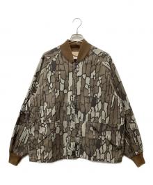 Walls（ウォールズ）の古着「ブルゾン」｜グレー×ブラウン