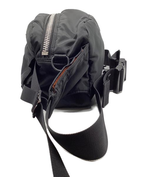 PORTER（ポーター）PORTER (ポーター) ウエストバッグ ブラック×オレンジの古着・服飾アイテム