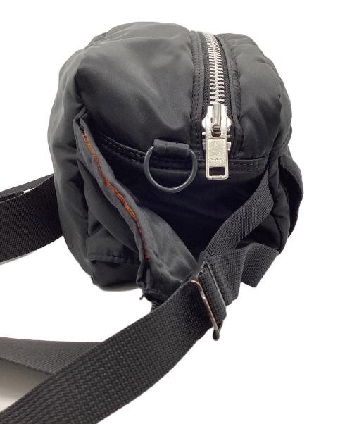 PORTER（ポーター）PORTER (ポーター) ウエストバッグ ブラック×オレンジの古着・服飾アイテム