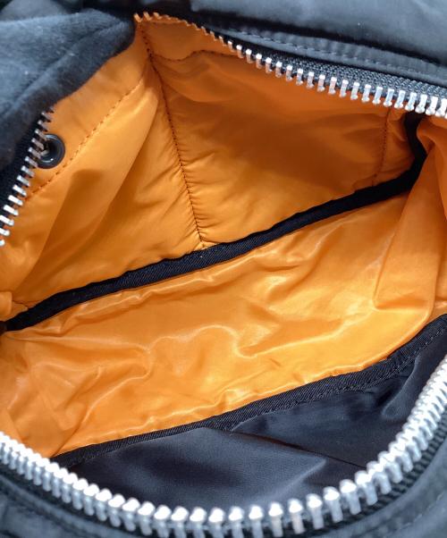 PORTER（ポーター）PORTER (ポーター) ウエストバッグ ブラック×オレンジの古着・服飾アイテム