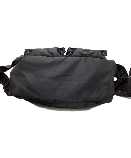 PORTER（ポーター）PORTER (ポーター) ウエストバッグ ブラック×オレンジの古着・服飾アイテム