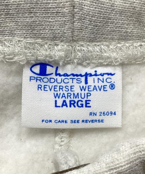 Champion REVERSE WEAVE（チャンピオン リバース ウィーブ）Champion REVERSE WEAVE (チャンピオン リバース ウィーブ) スウェットパンツ ホワイト サイズ:LARGEの古着・服飾アイテム