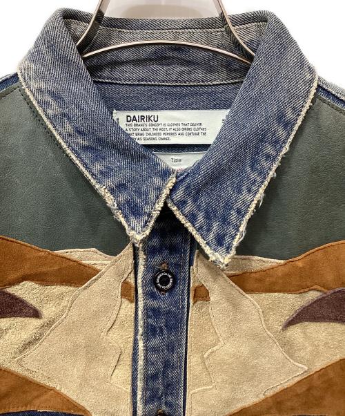 DAIRIKU（ダイリク）DAIRIKU (ダイリク) デニムジャケット ブルー サイズ:Mの古着・服飾アイテム